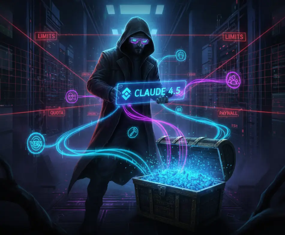 ШІ-контрабанда. 5 способів отримати доступ до Claude 4.5 безкоштовно та без лімітів