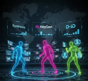 створення ШІ аватара Synthesia, HeyGen